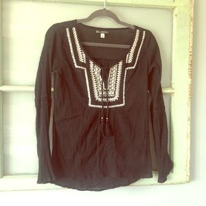 Billabong Long Bell Sleeve Boho Tunic